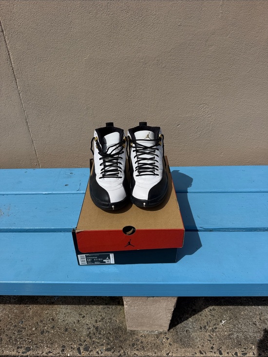 Jordan Other - Nike Air Jordan Retro 12 Men’s Basketball Shoes - White/Black/Gold
